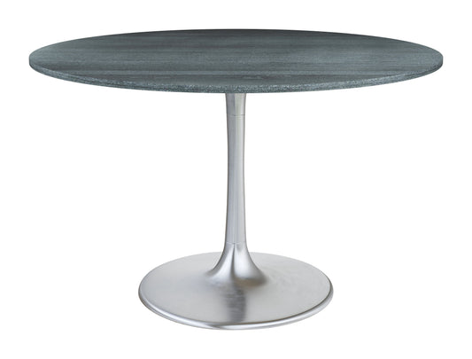 Metropolis Dining Table 48" Black