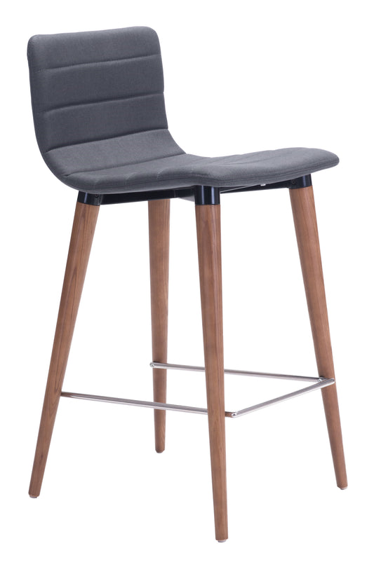 Jericho Counter Stool (Set of 2) Gray