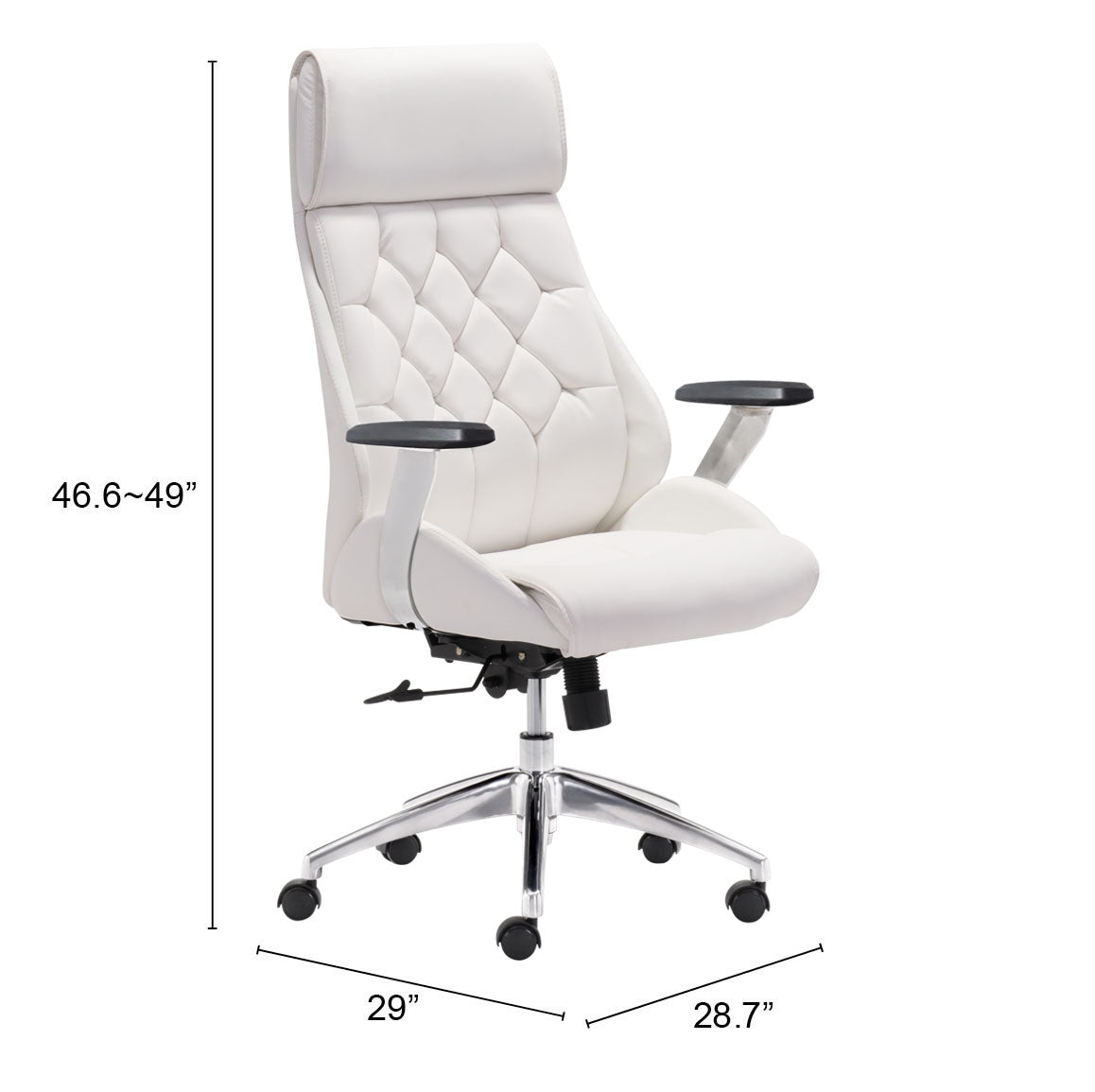 Boutique Office Chair White