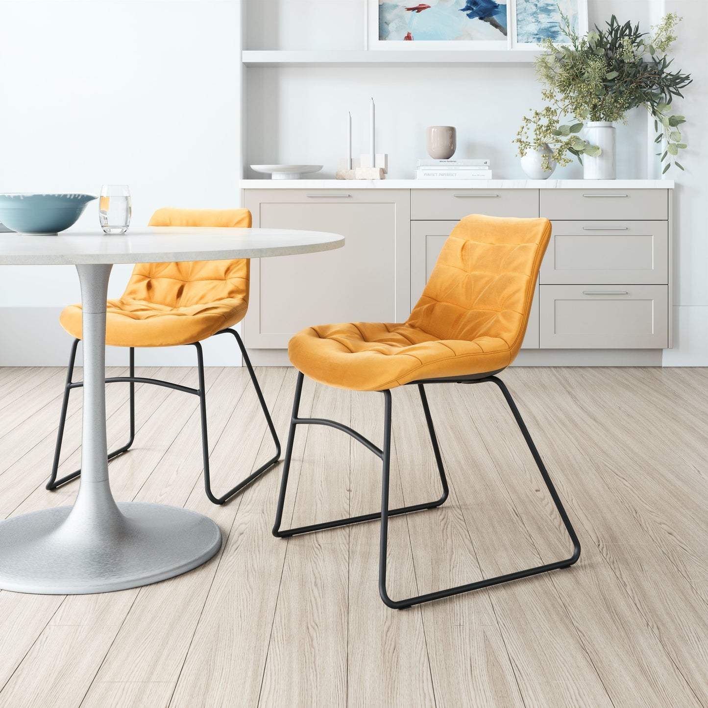 Tammy Dining Chair (Set of 2) Orange