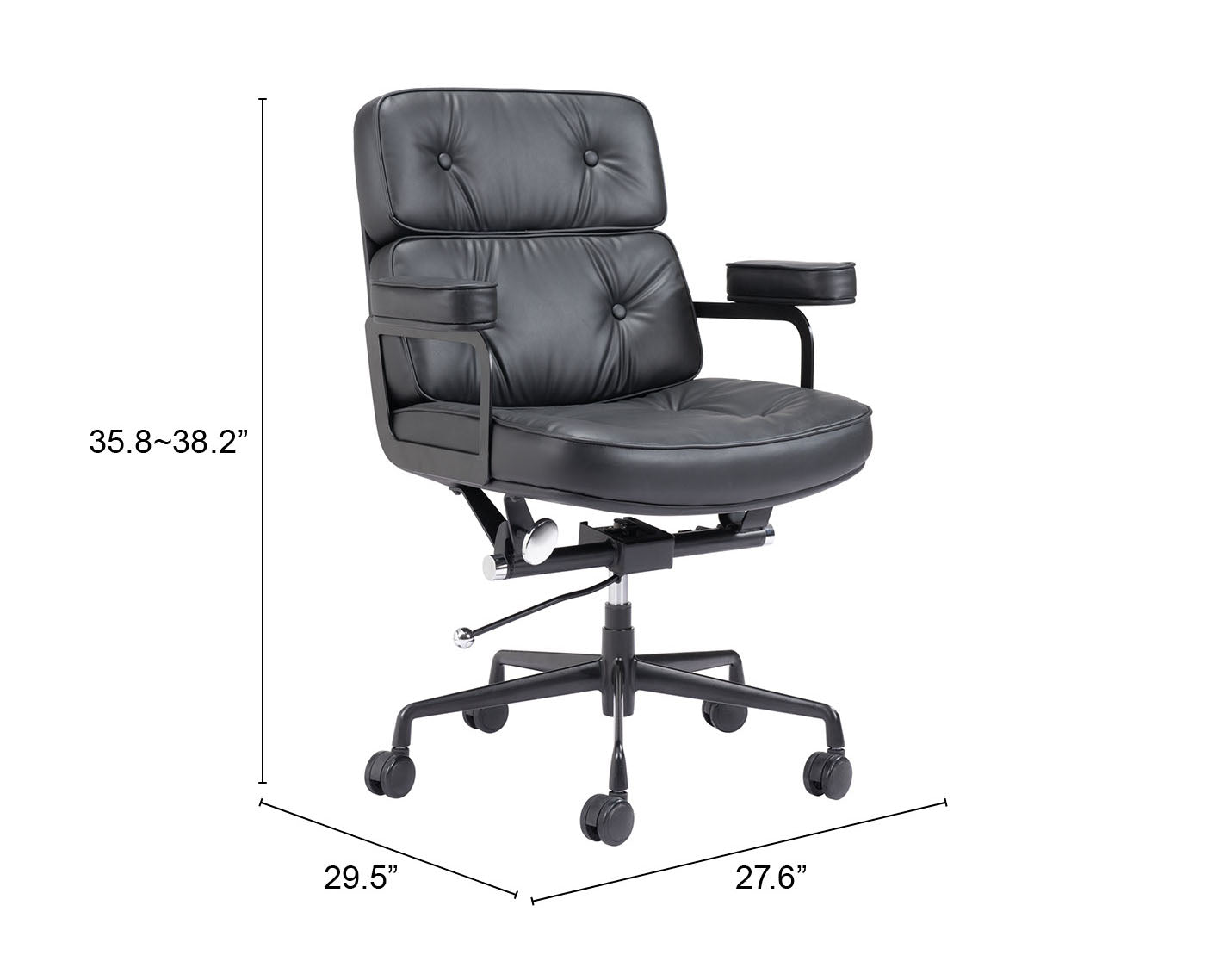 Smiths Office Chair Black