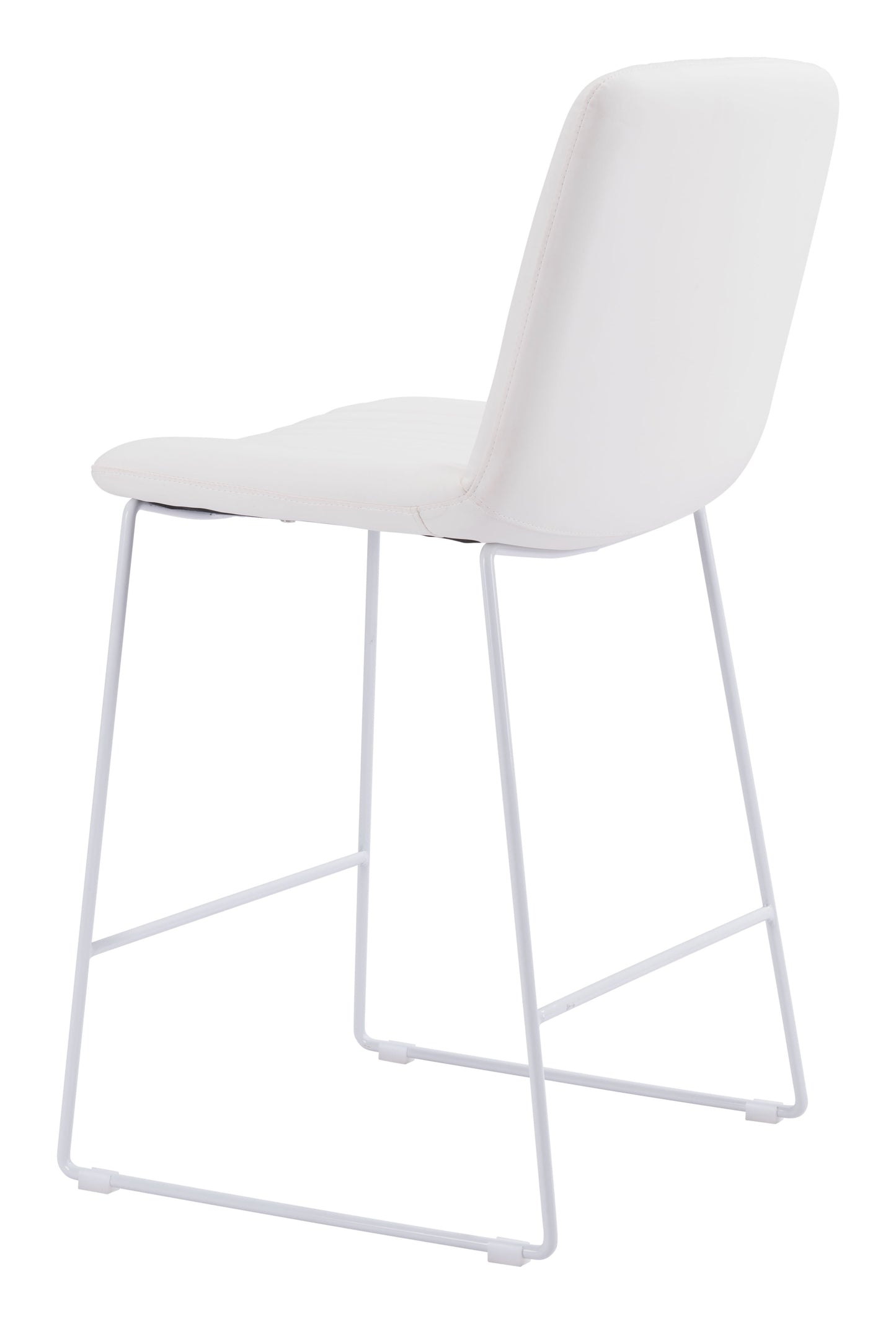 Mode Counter Stool (Set of 2) White