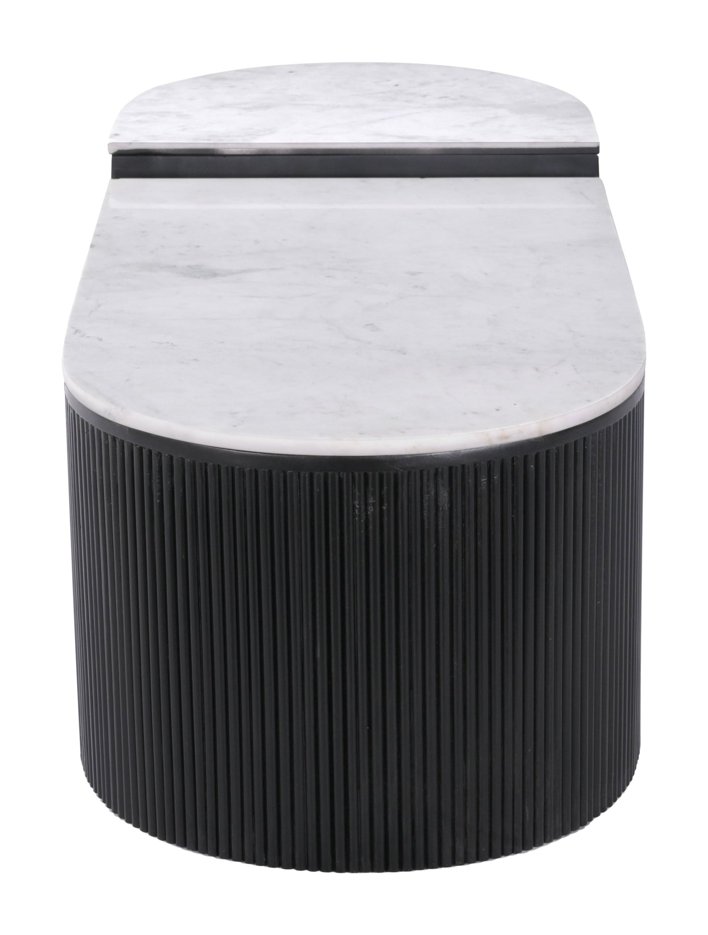 Ormara Coffee Table Set White & Black