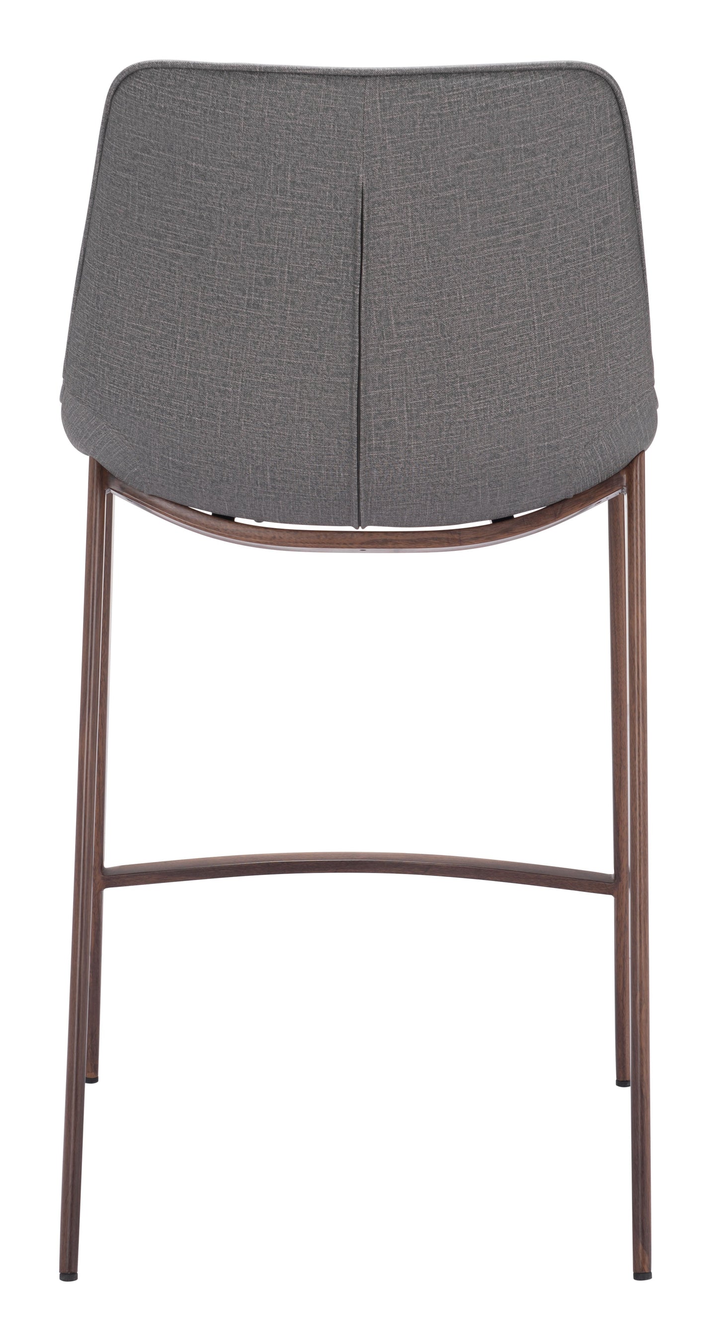 Magnus Counter Stool Slate Gray & Walnut