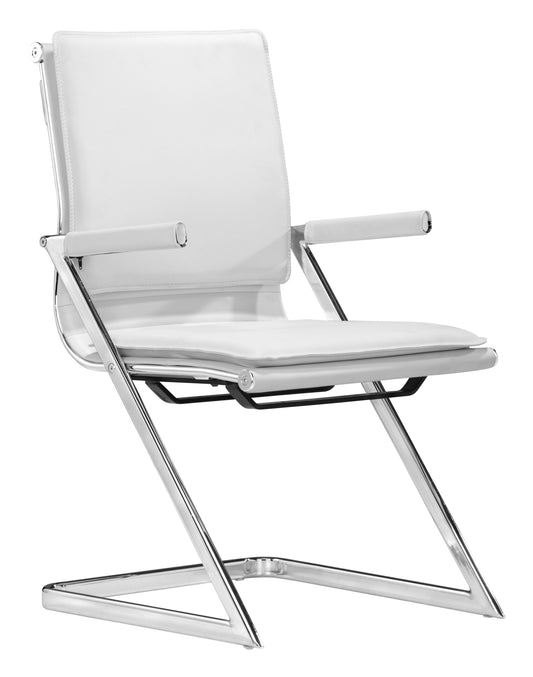 Lider Plus Conference Chair (Set of 2) White