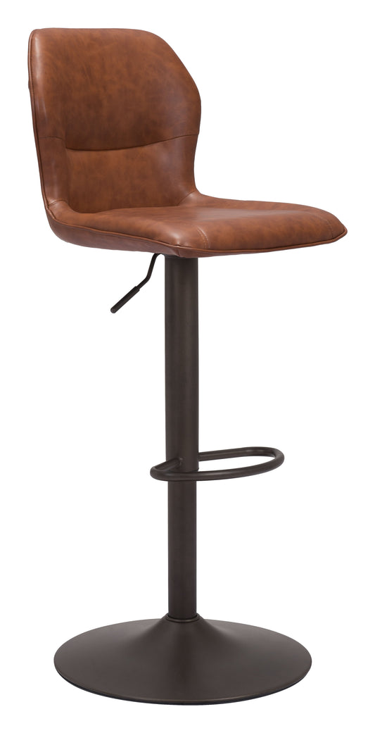 Vital Barstool Vintage Brown & Dark Bronze