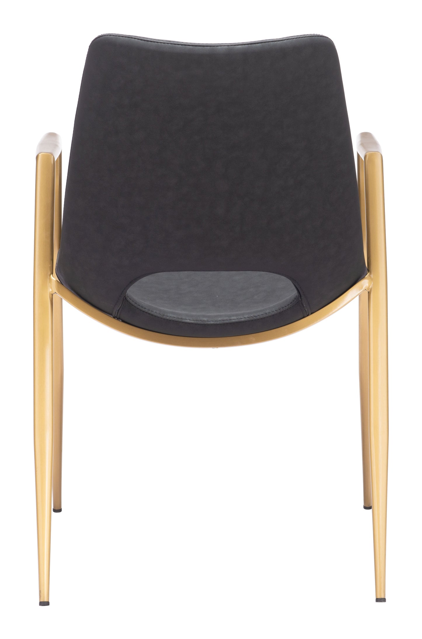 Desi Dining Chair (Set of 2) Black & Gold