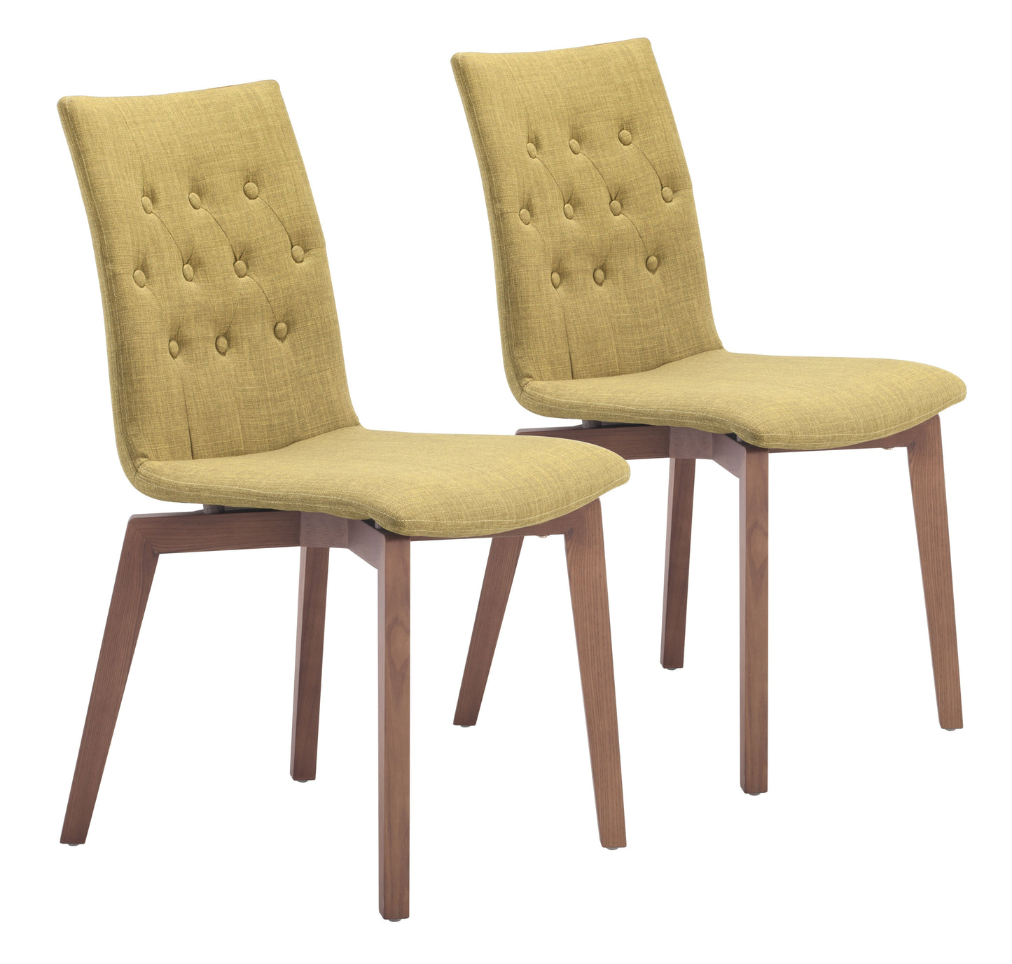 Orebro Dining Chair (Set of 2) Pea Green