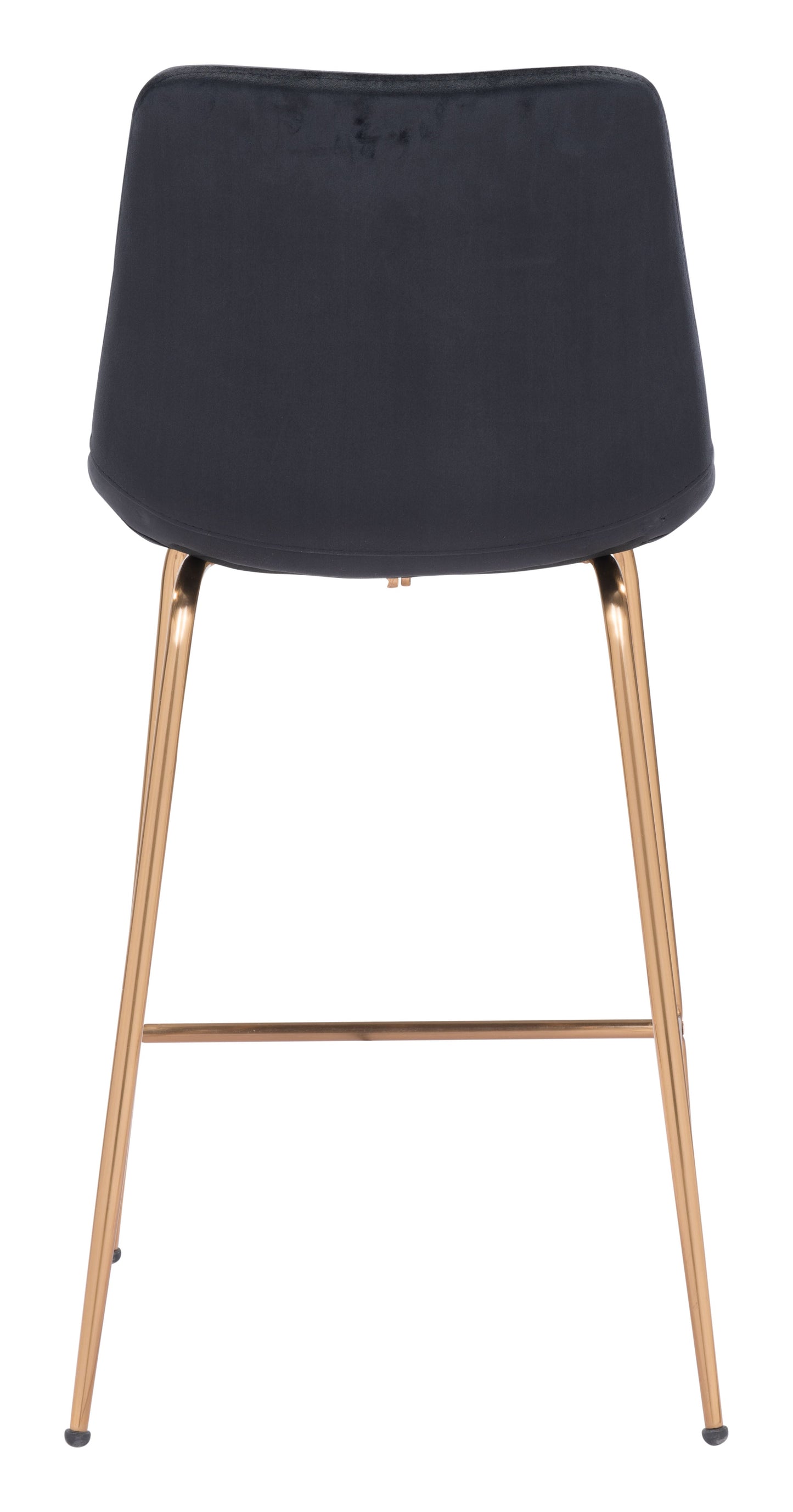 Tony Counter Stool Black & Gold