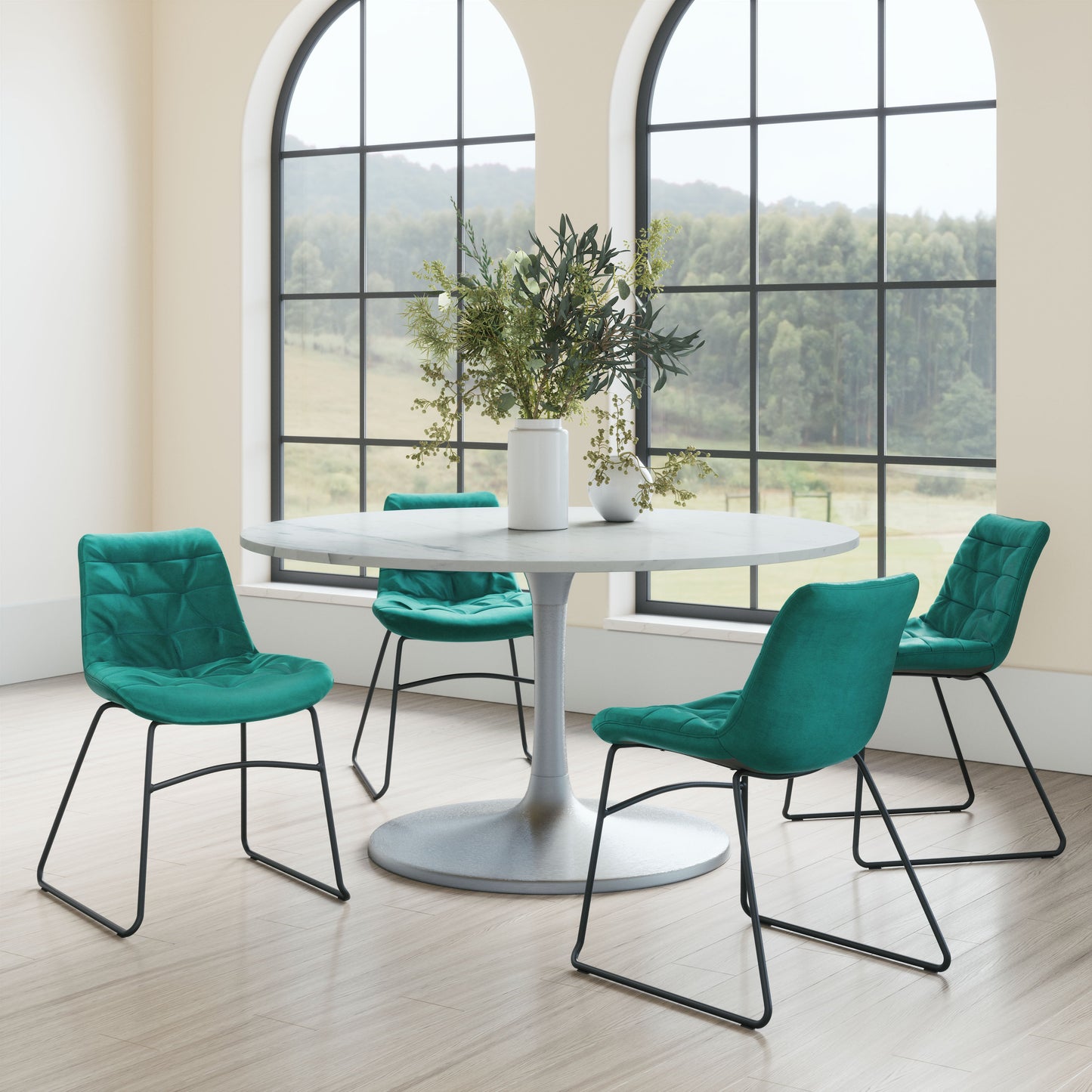 Tammy Dining Chair (Set of 2) Green