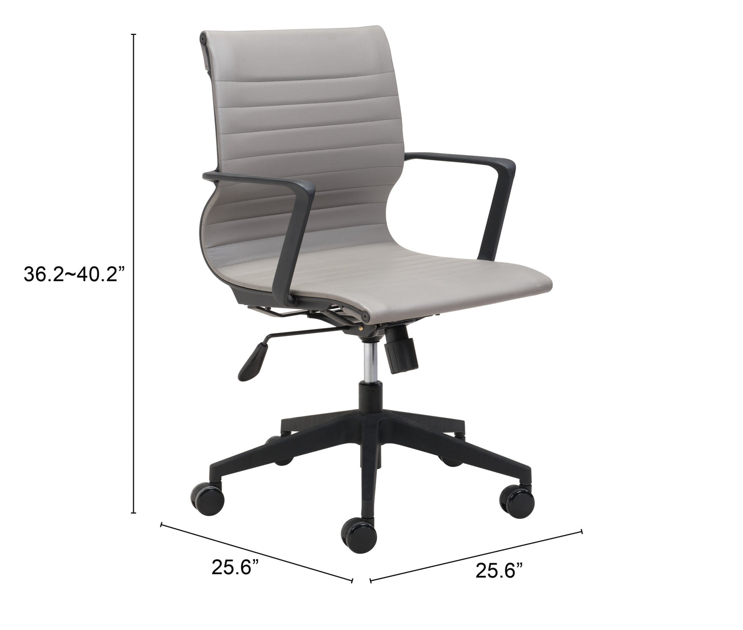 Stacy Office Chair Gray