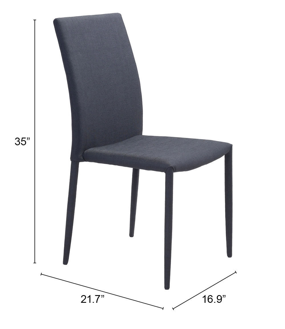 Confidence Dining Chair (Set of 4) Black