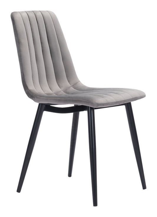 Dolce Dining Chair (Set of 2) Gray