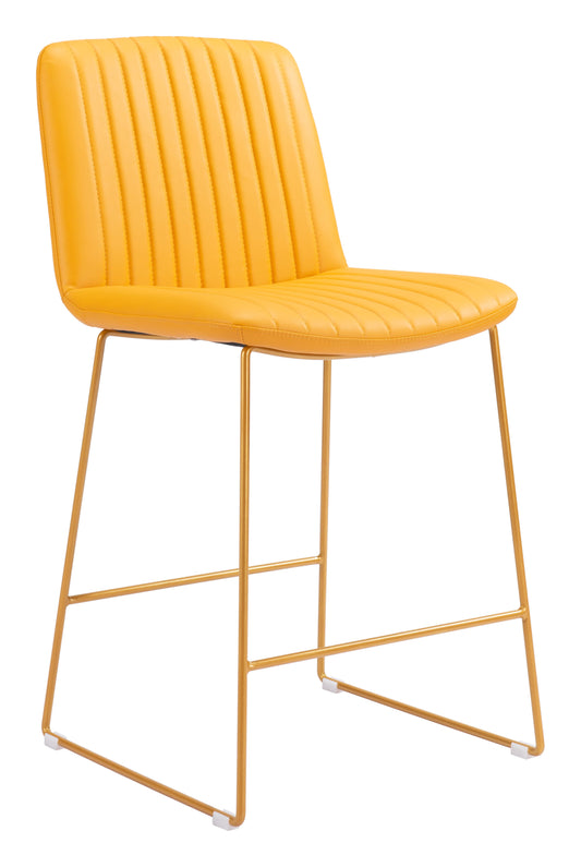 Mode Counter Stool (Set of 2) Yellow