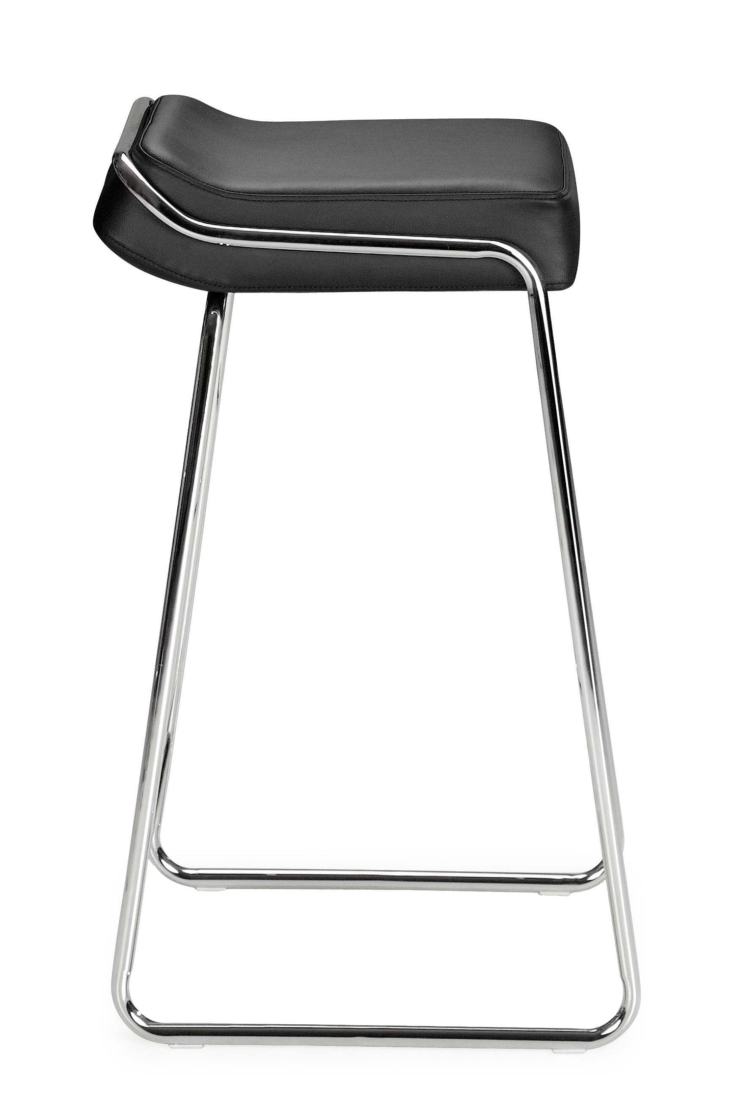 Wedge Barstool (Set of 2) Black