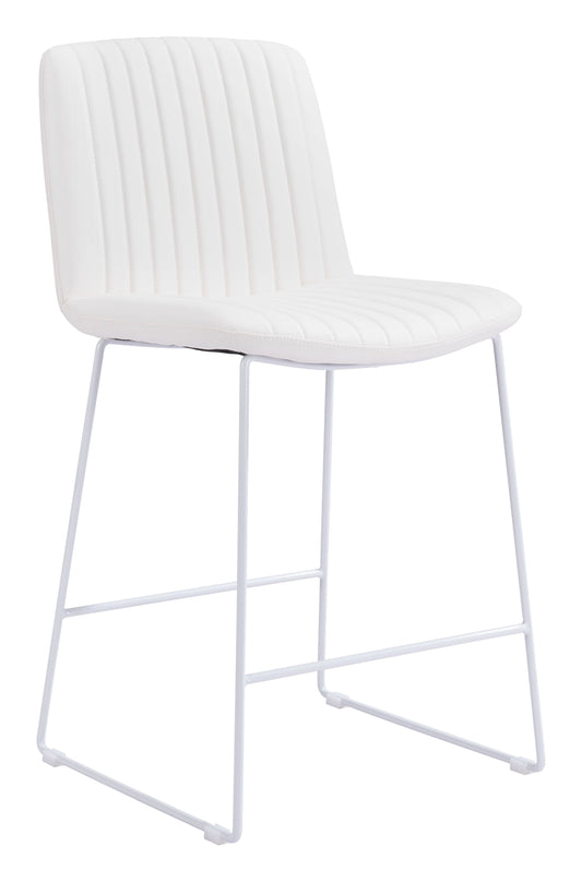 Mode Counter Stool (Set of 2) White