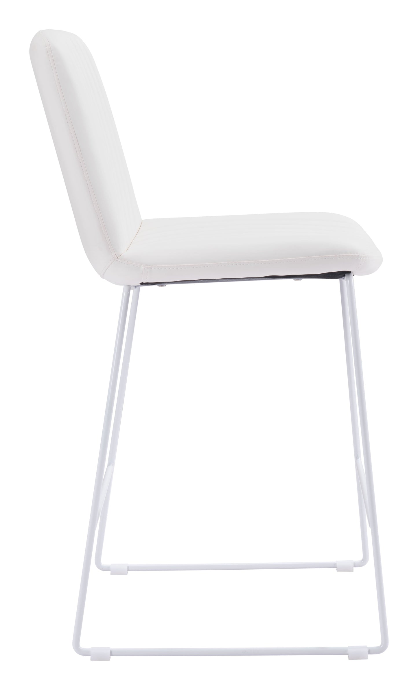 Mode Counter Stool (Set of 2) White